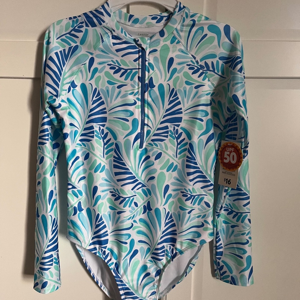 Girls Long sleeve bathing suit